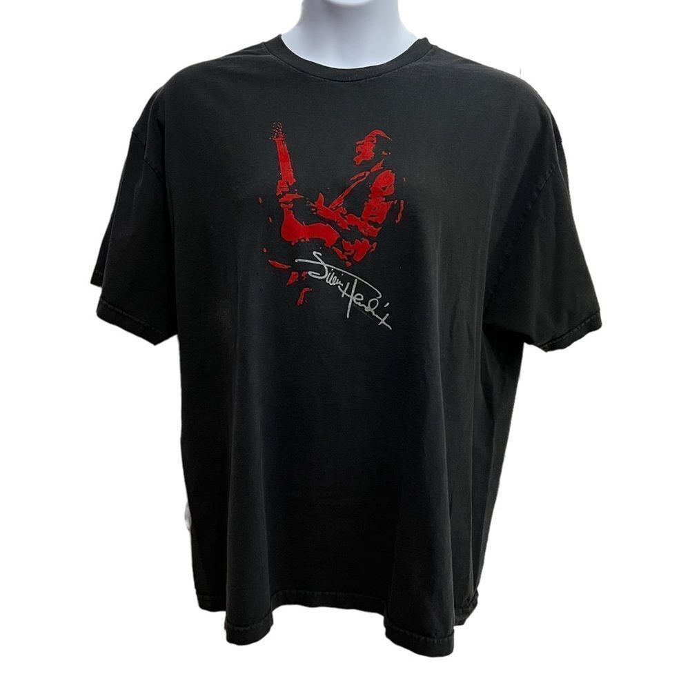 Jimi Hendrix Red Velvet Graphic 2005 Authentic Hendrix LLC ALStyle XXL T Shirt